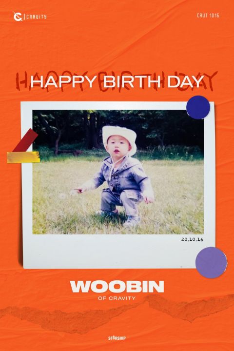 Happy Birthday to Cravity's Woobin